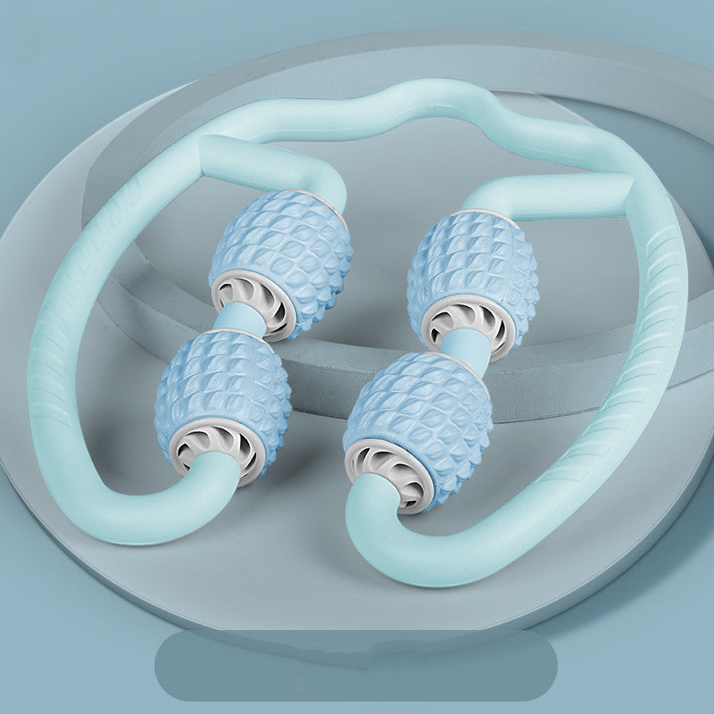 Discover the Magic of the Apple-shaped Ring Leg Clamp Multi-function Roller Foam Shaft